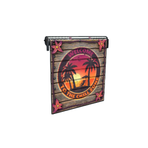 Chill Zone Garage Door