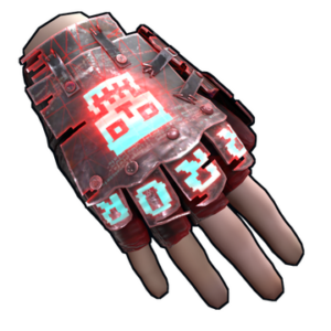Corrupted Roadsign Gloves